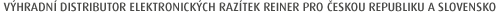 Výhradní distributor elektronických razítek Reiner pro Českou republiku a Slovensko